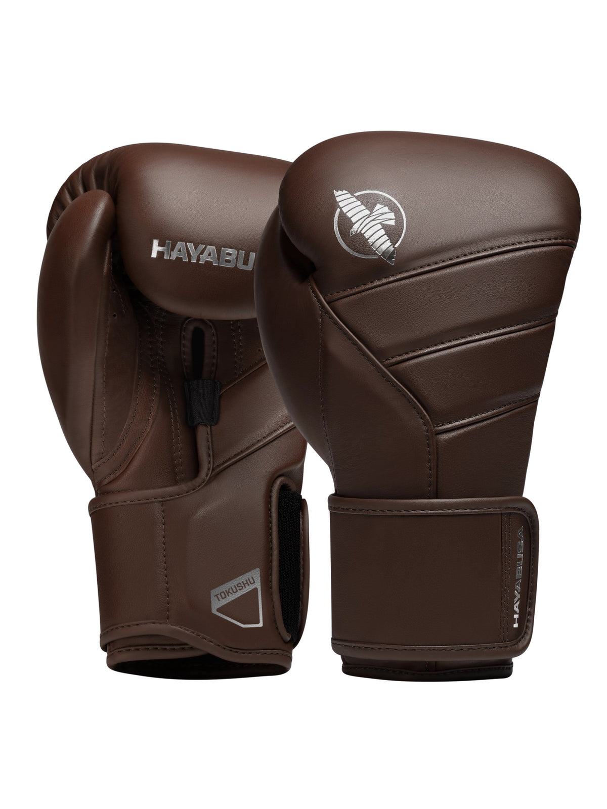 Hayabusa T3 Kanpeki Boxing Gloves, walnut brown, main image