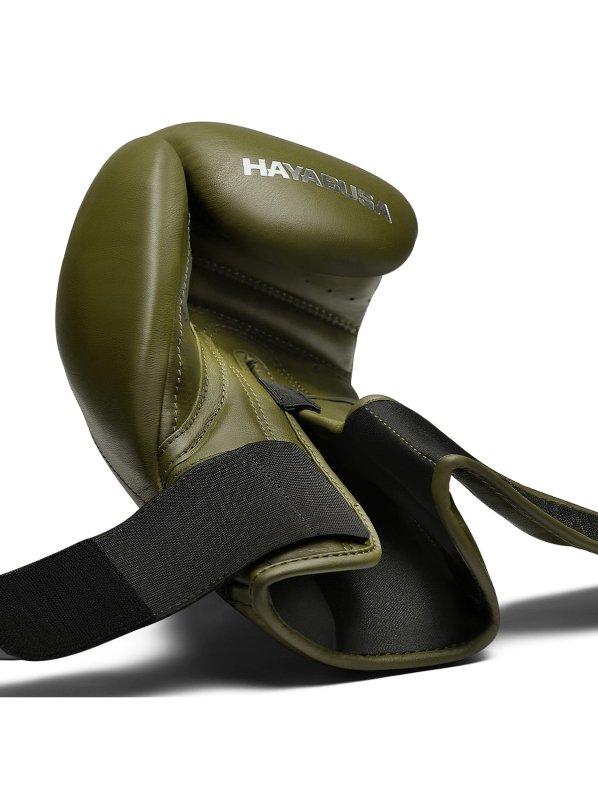 Hayabusa T3 Kanpeki Boxing Gloves, olive green, image 2