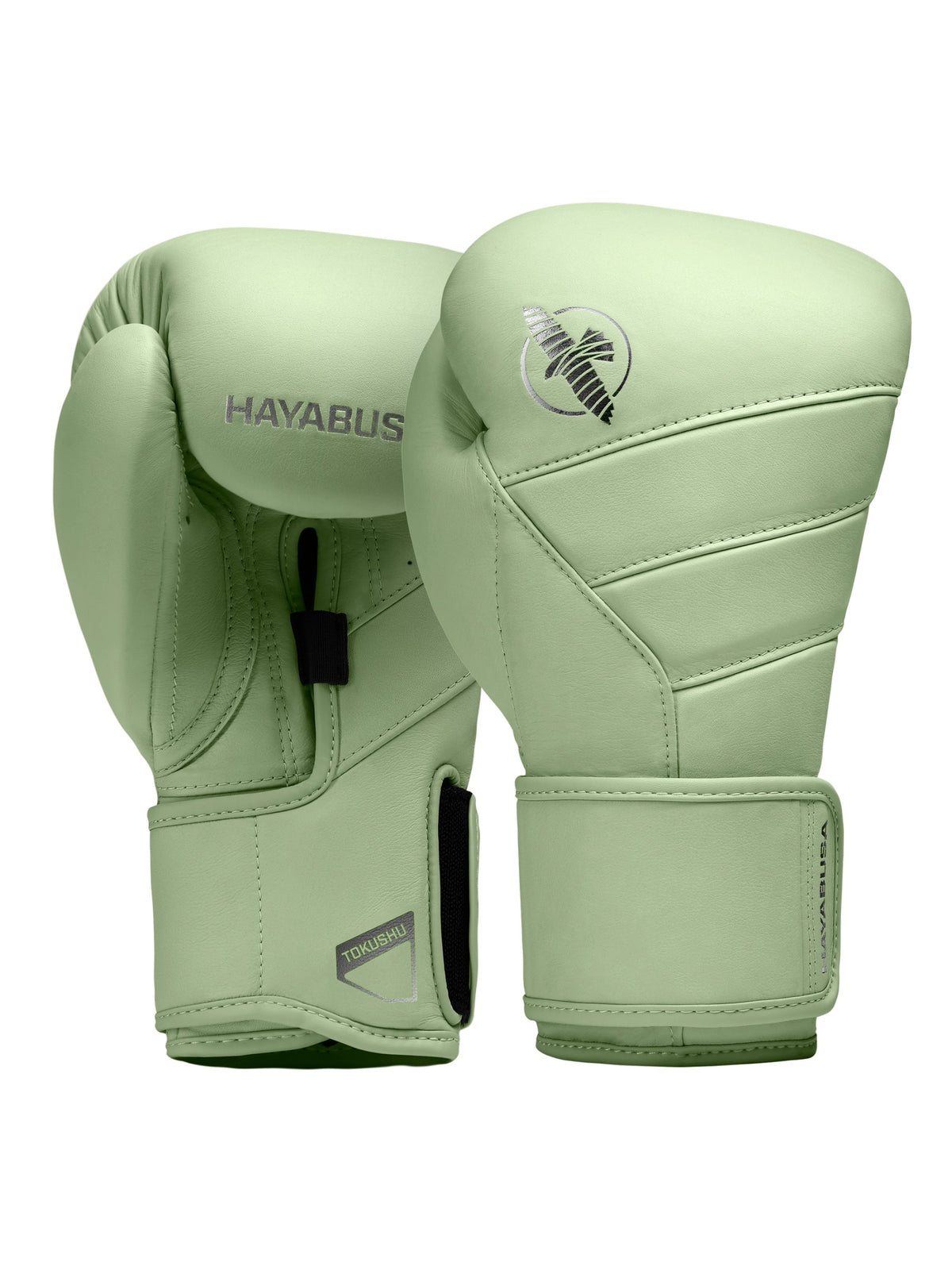 Hayabusa T3 Kanpeki Boxing Gloves, summer moss green, main image