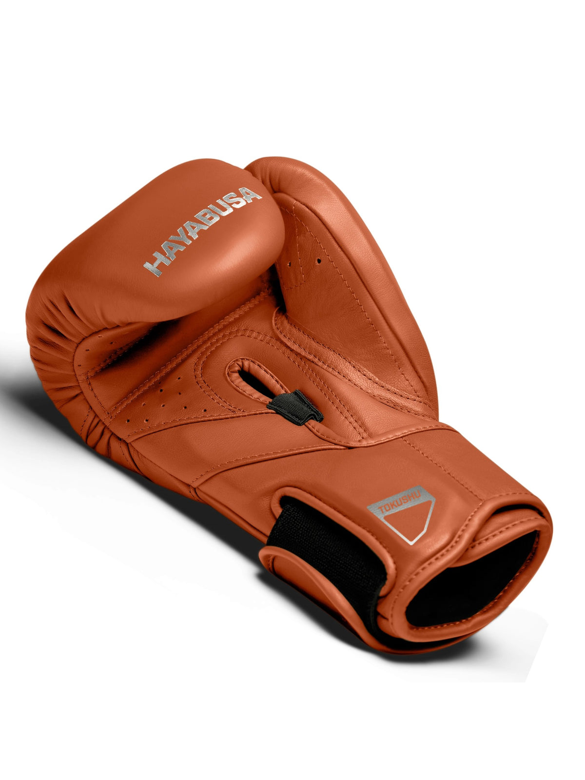 Hayabusa T3 Kanpeki Boxing Gloves, clay orange, image 4