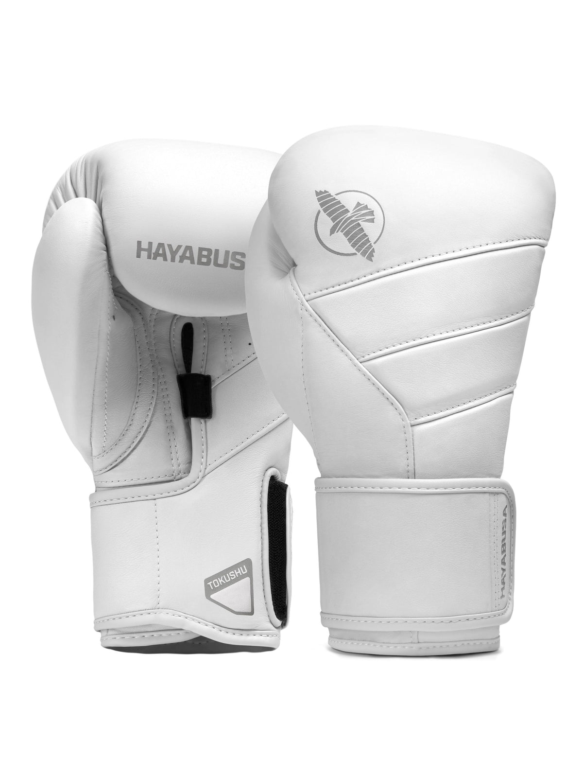 Hayabusa T3 Kanpeki Boxing Gloves, arctic white, main image