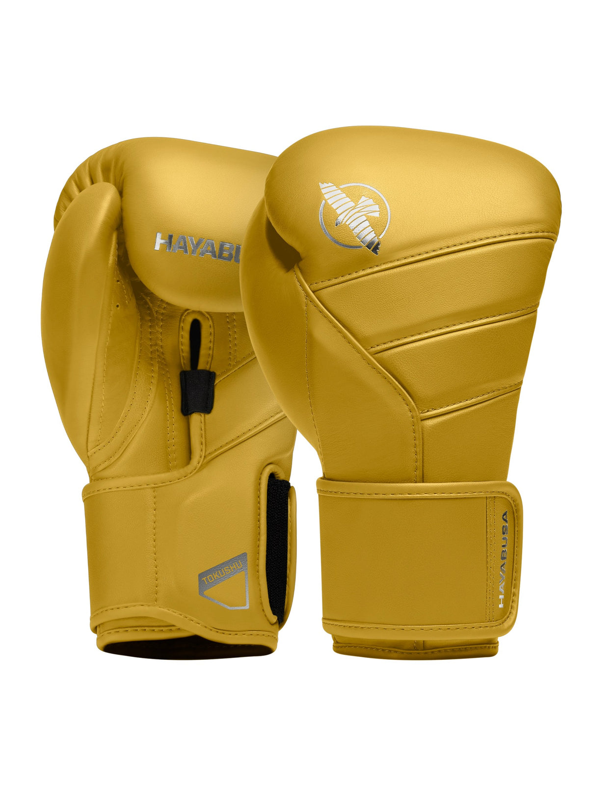 Hayabusa T3 Kanpeki Boxing Gloves, tiger yellow, main image