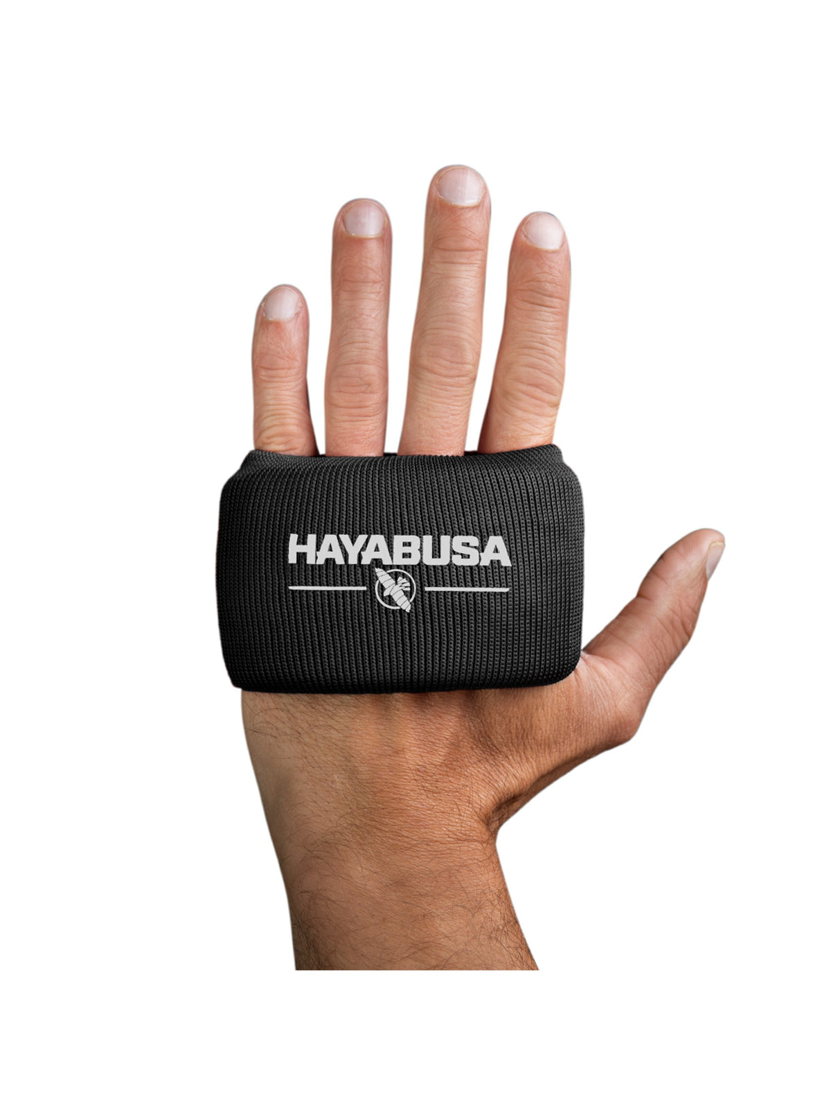 Hayabusa Boxing Knuckle Guards – Black Front