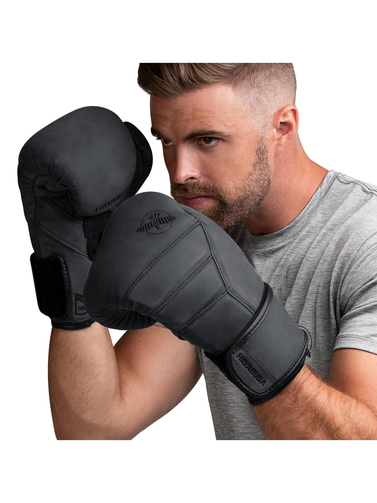 Hayabusa T3 LX Boxing Gloves, obsidian, image 6