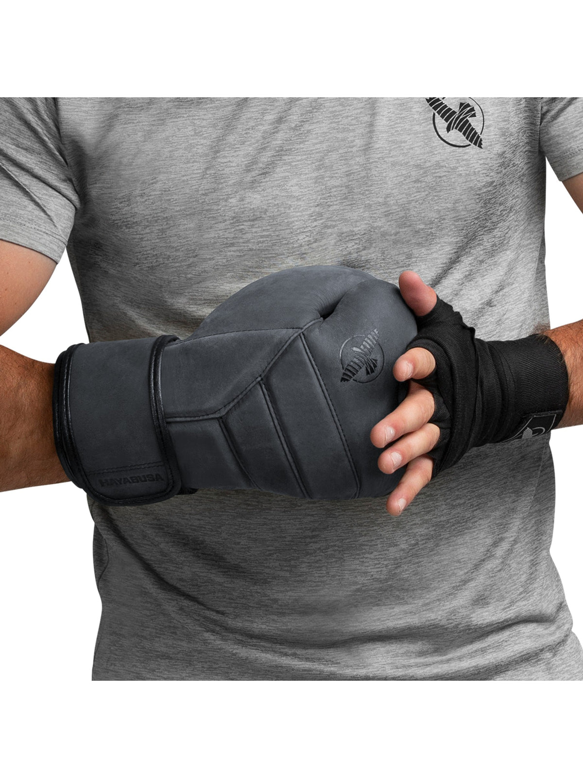 Hayabusa T3 LX Boxing Gloves, obsidian, image 5