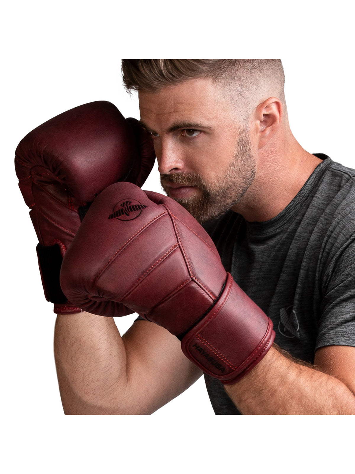 Hayabusa T3 LX Boxing Gloves, crimson, image 6