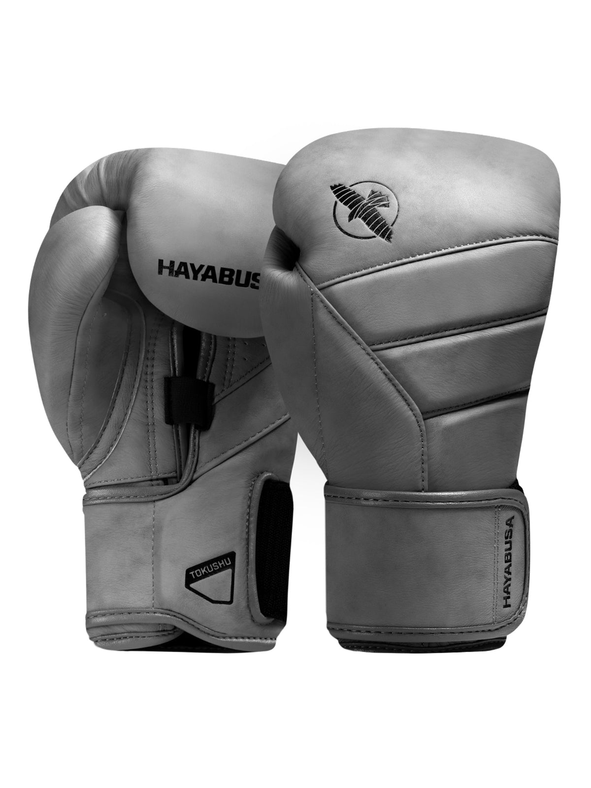 Hayabusa T3 LX Boxing Gloves, slate, main image