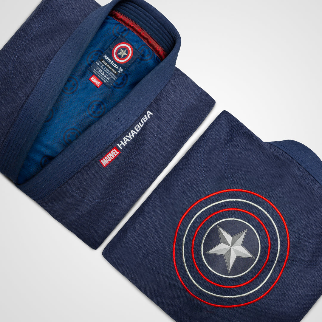Marvel Captain America Hayabusa Gym Bag – Flat Lay