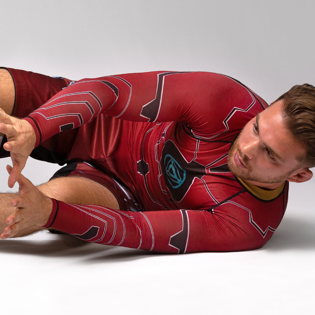 Marvel's Iron Man Long Sleeve Rash Guard