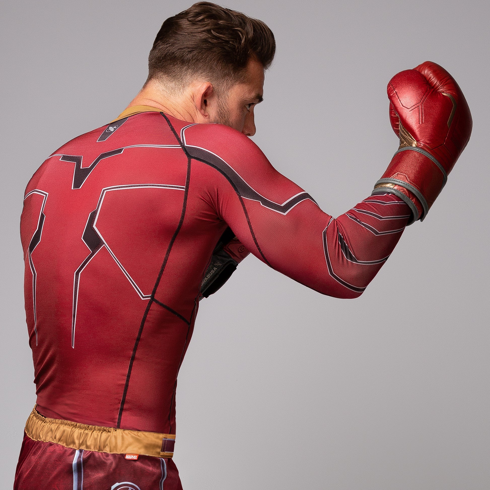 Marvel's Iron Man Long Sleeve Rash Guard