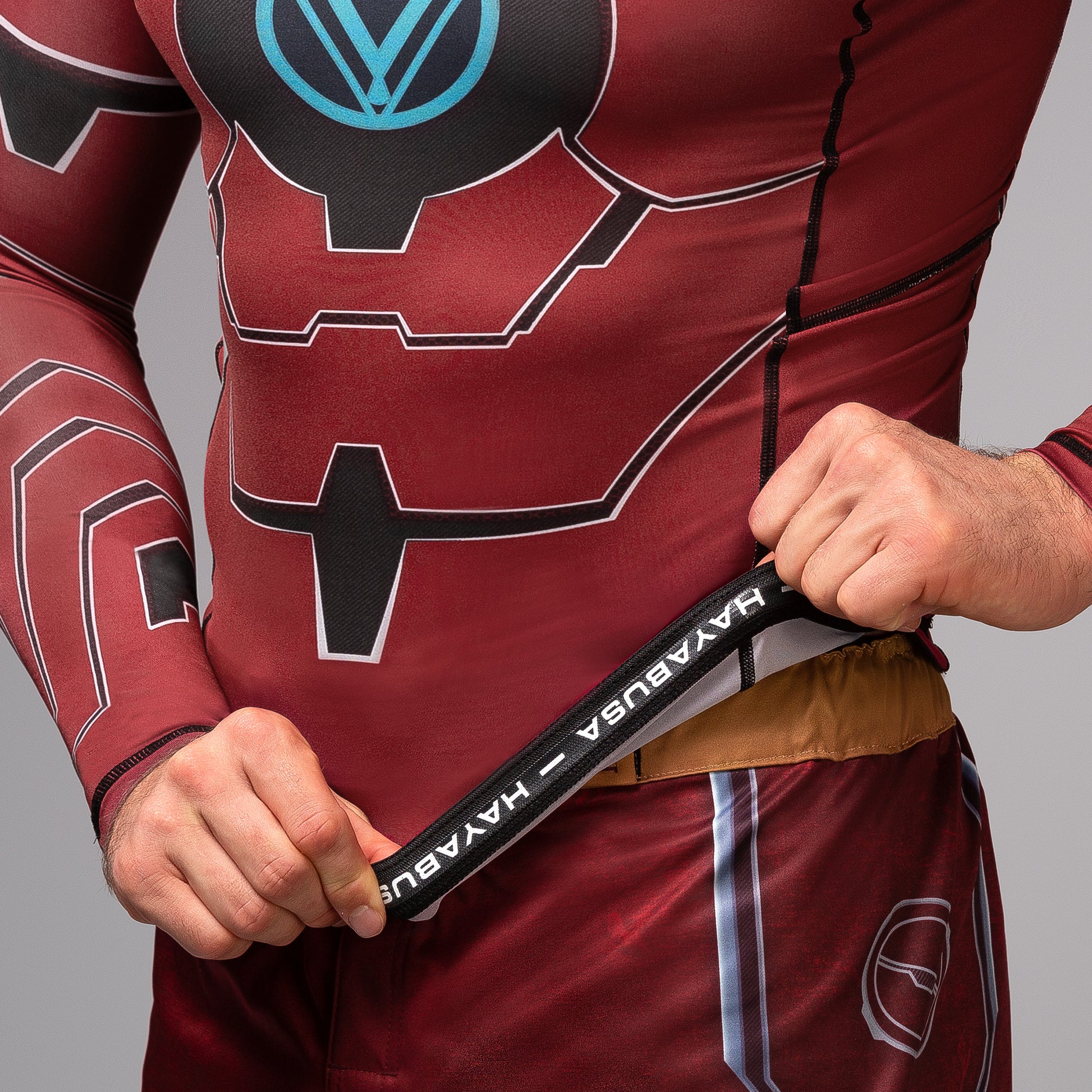 Marvel's Iron Man Long Sleeve Rash Guard
