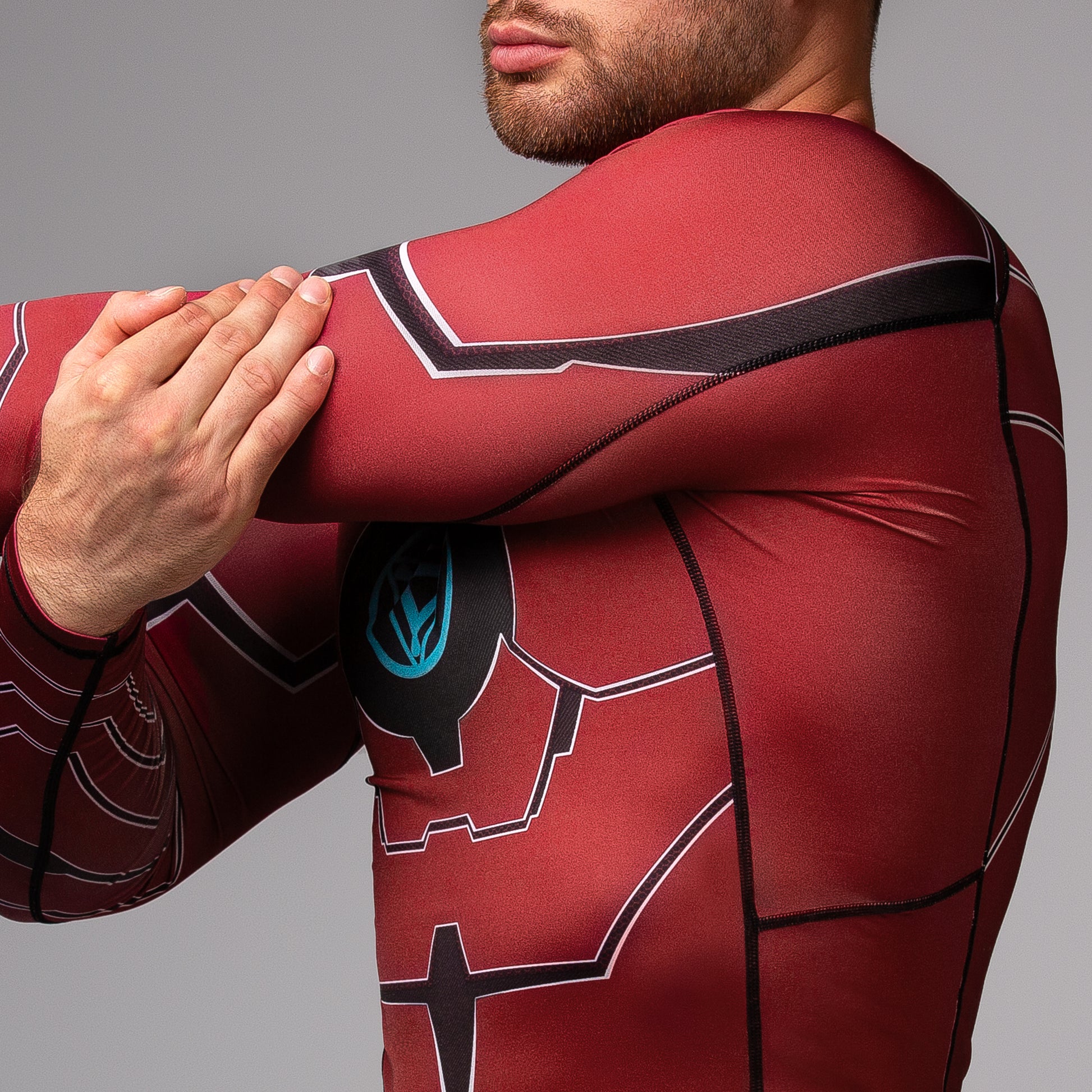 Marvel's Iron Man Long Sleeve Rash Guard