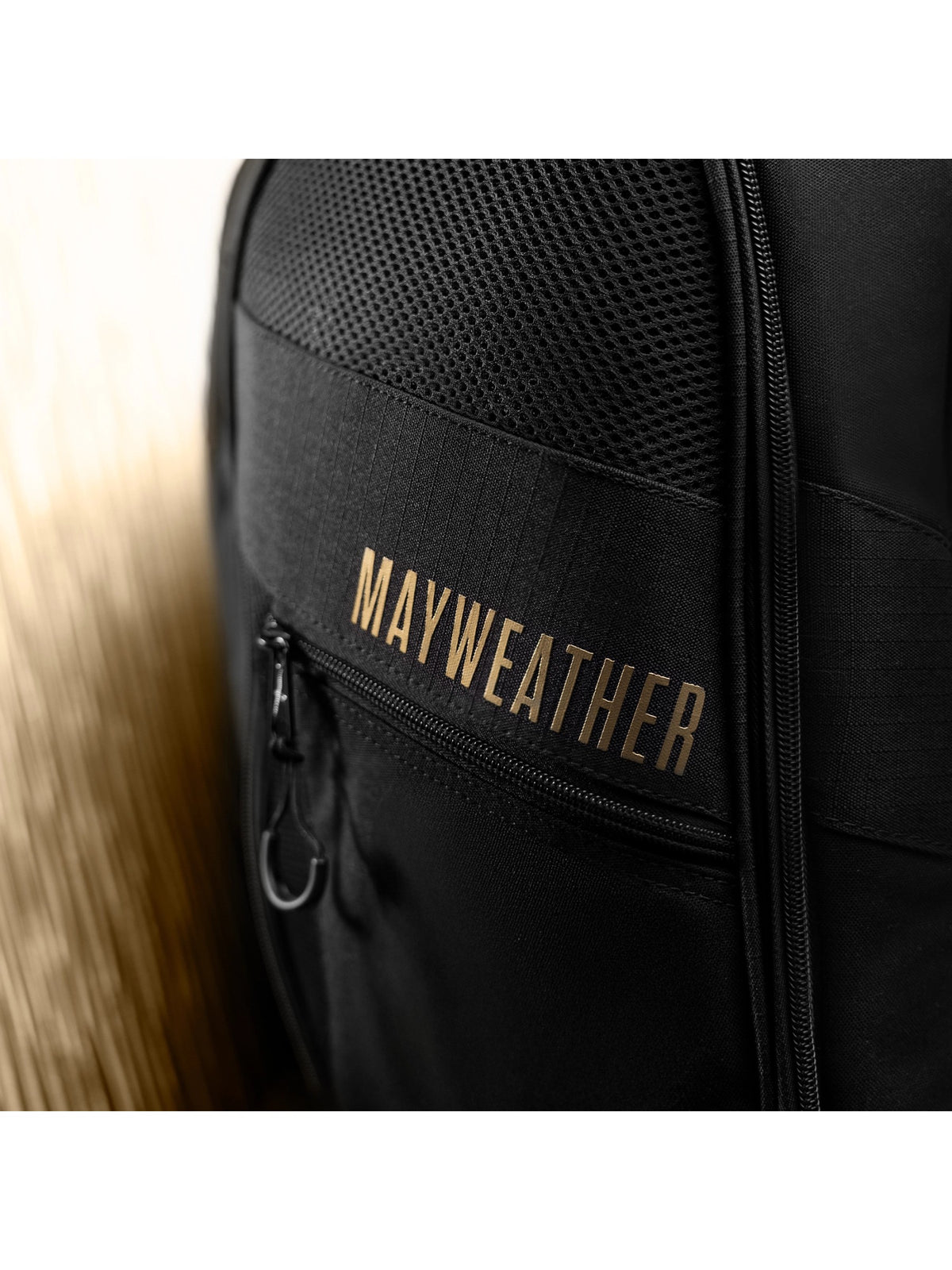 Mayweather Boxing Backpack, black/gold, image 7