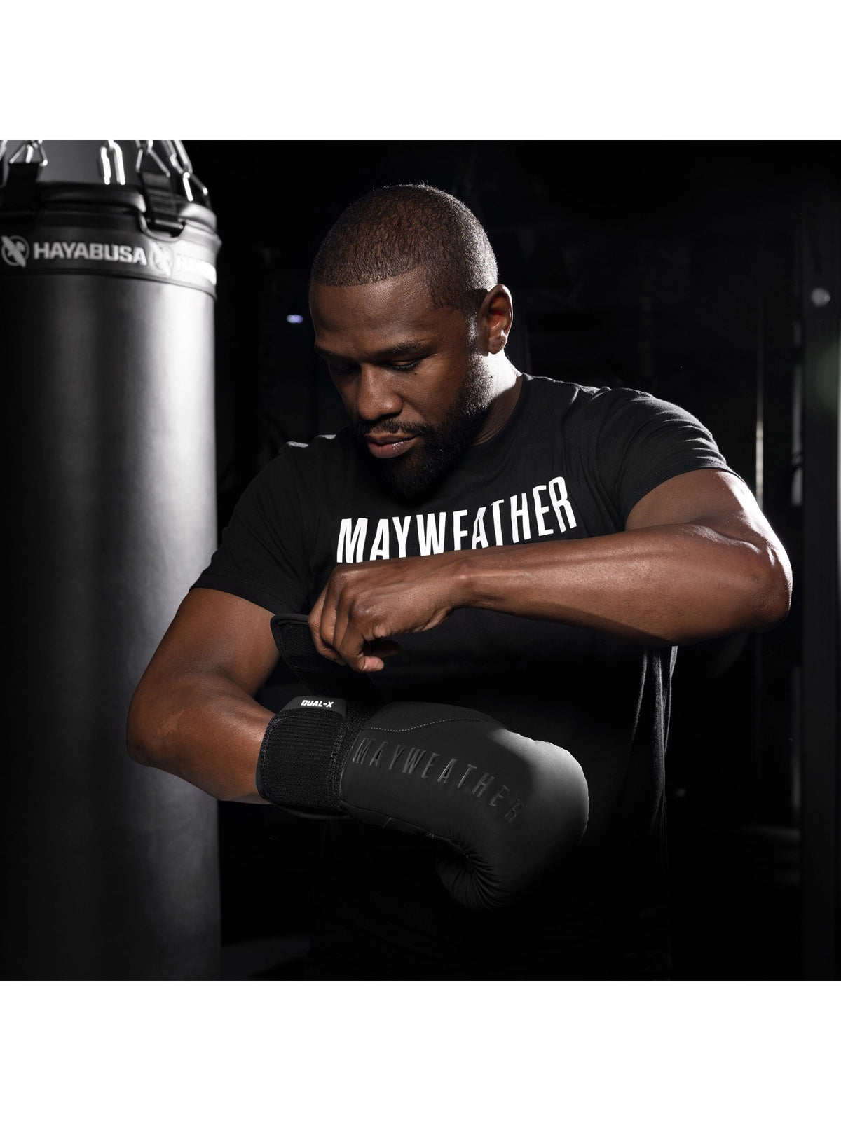 Mayweather Champ Boxing Gloves, black, image 3