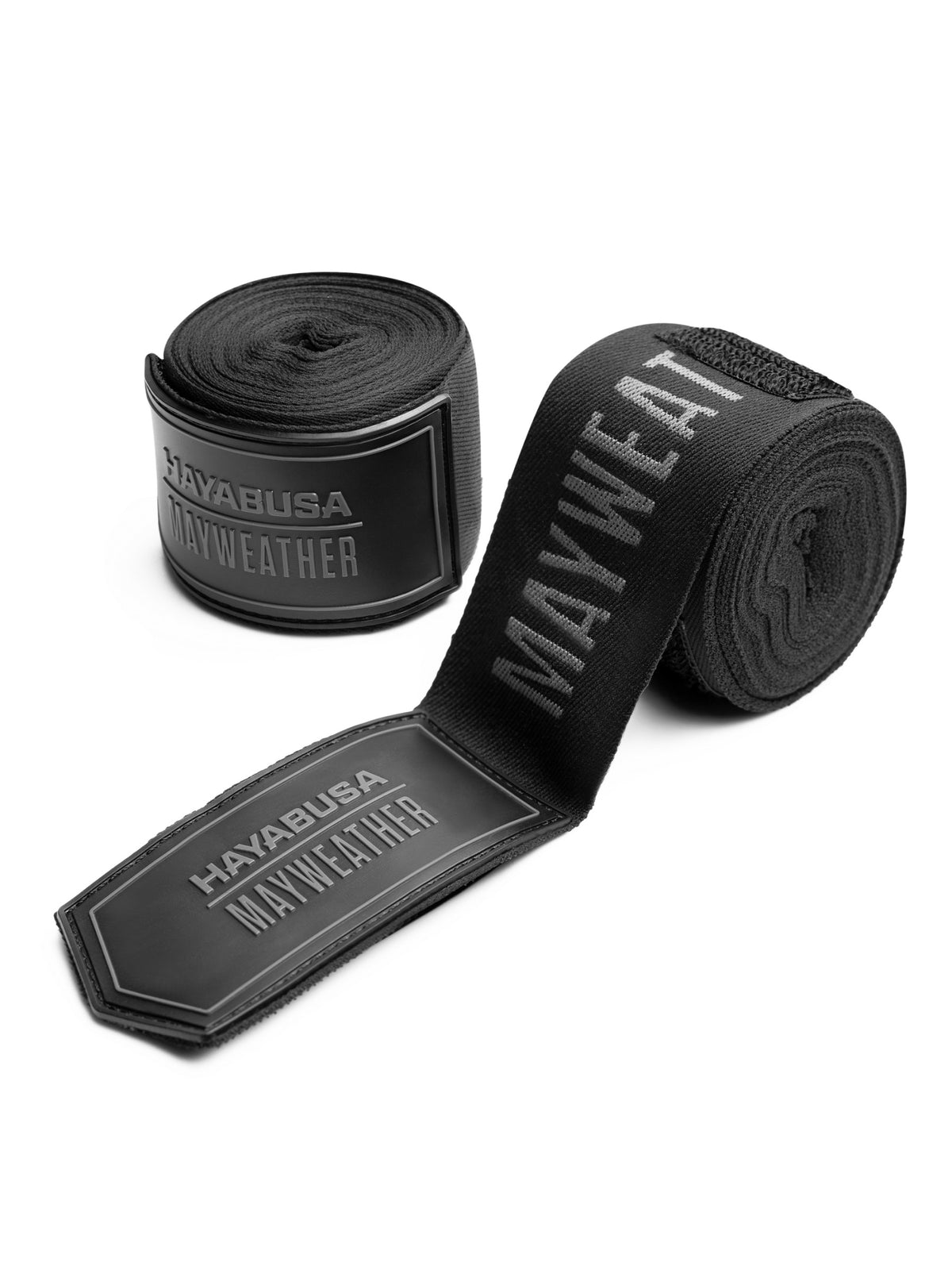 Mayweather 180" Deluxe Hand Wraps, black, main image