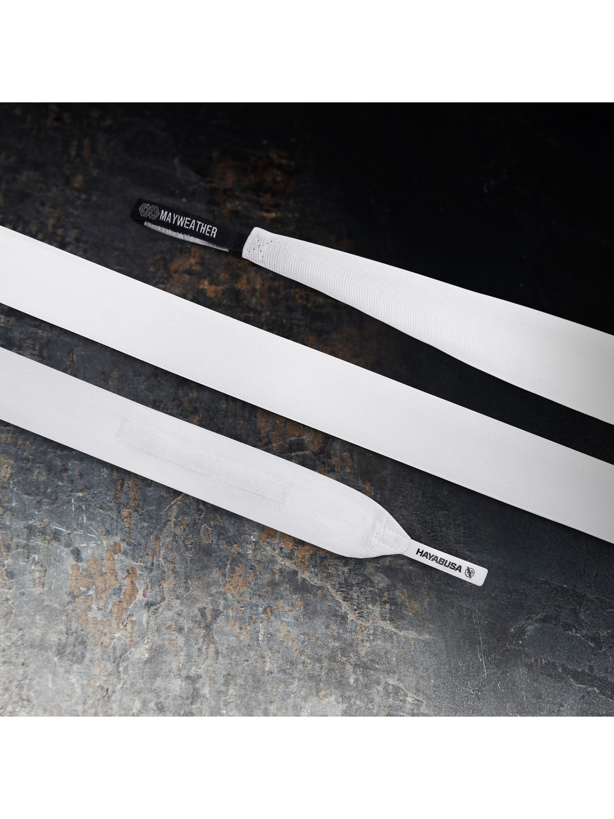 Mayweather Gauze Hand Wraps, white, image 3