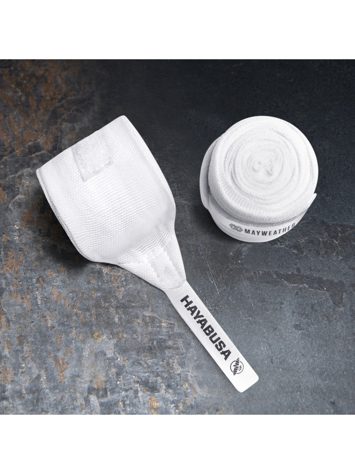 Mayweather Gauze Hand Wraps, white, image 4