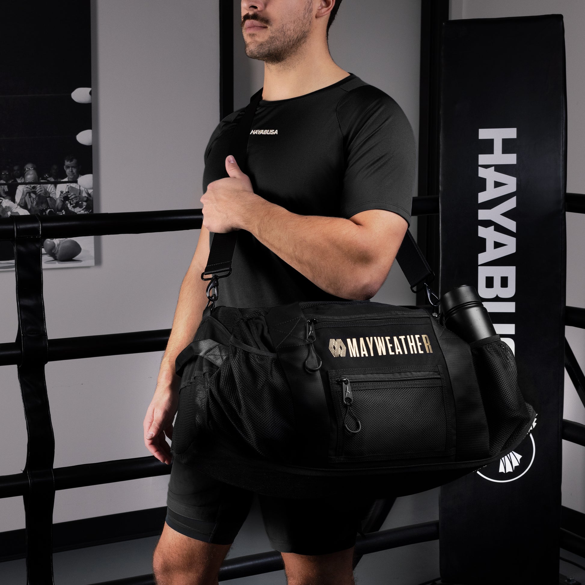 Mayweather Mesh Gym Bag – Back View