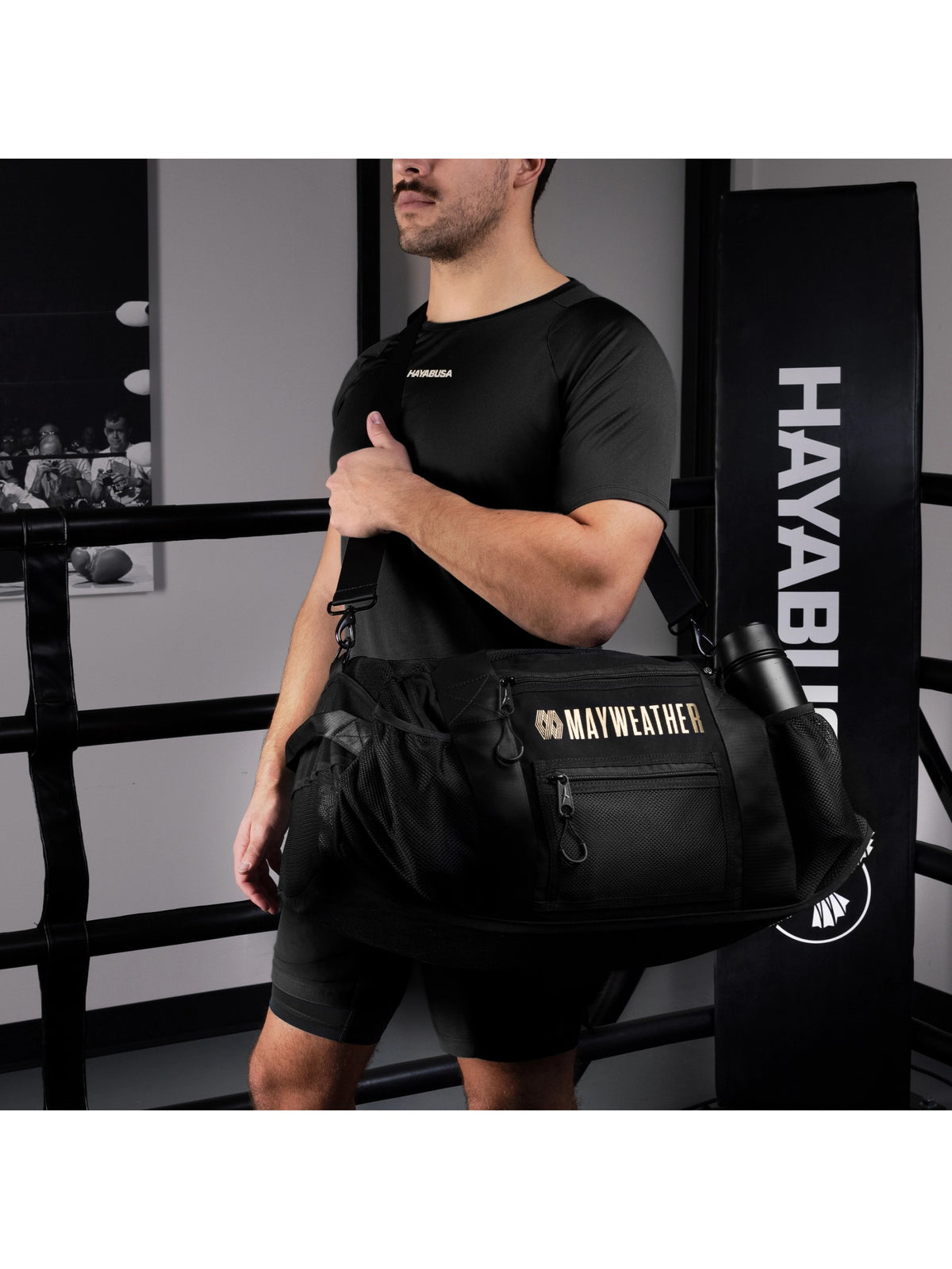 Mayweather Mesh Gym Bag – Back View