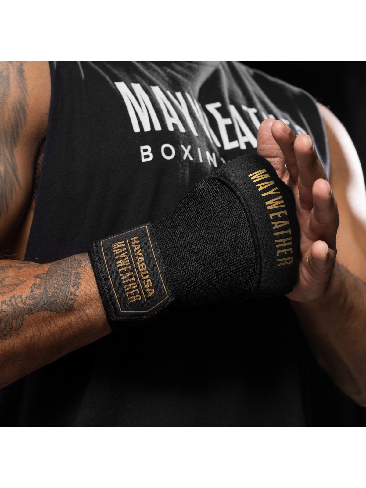 Mayweather Deluxe Quick Wraps, black/gold, image 7