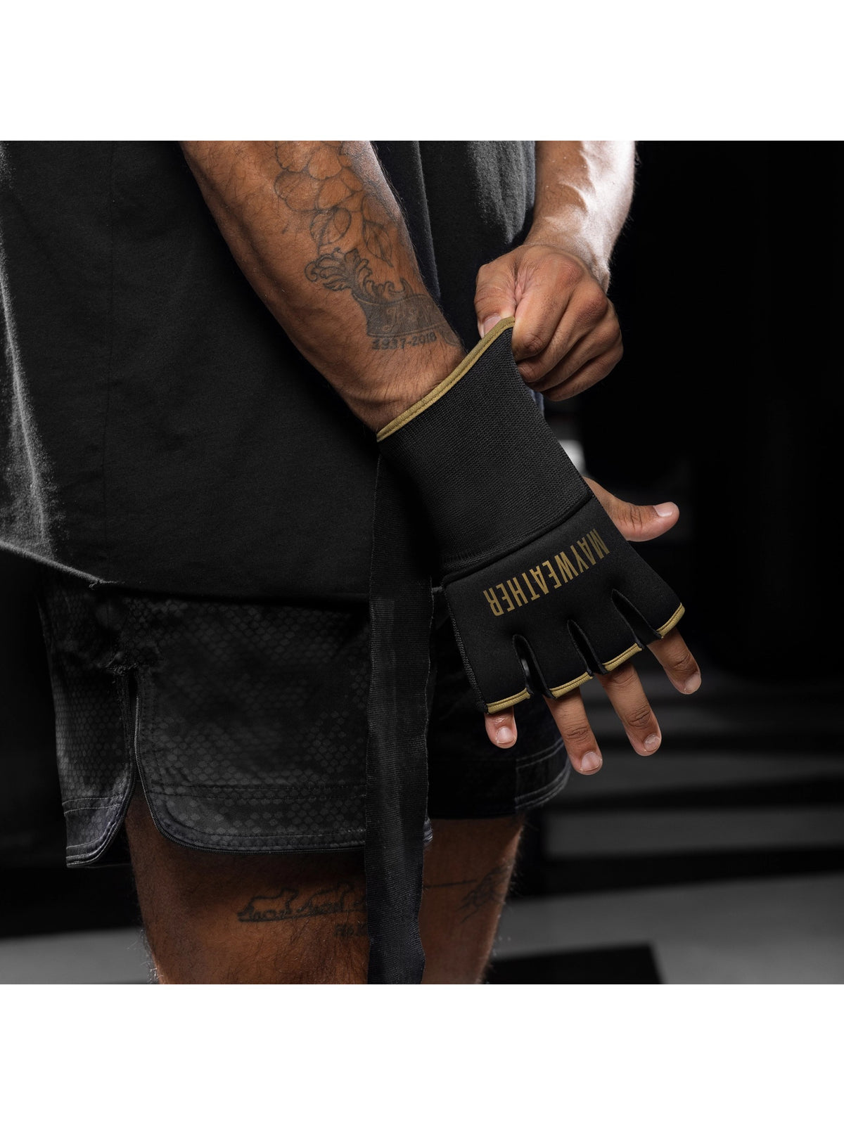 Mayweather Deluxe Quick Wraps, black/gold, image 4