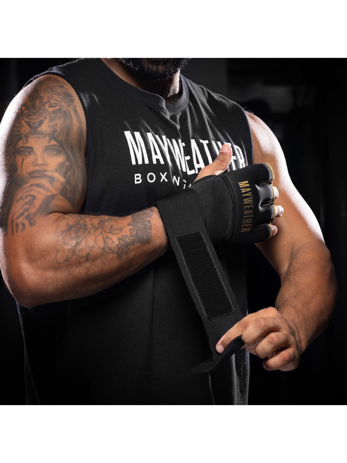 Mayweather Deluxe Quick Wraps, black/gold, image 5