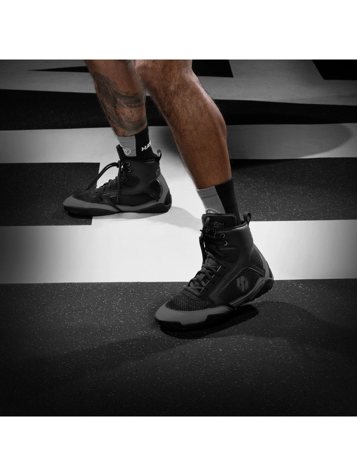 Mayweather Champ Boxing Shoes, black, image 6