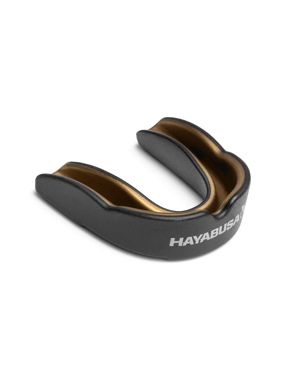 Hayabusa Combat Mouth Guard, black/gold, image 4
