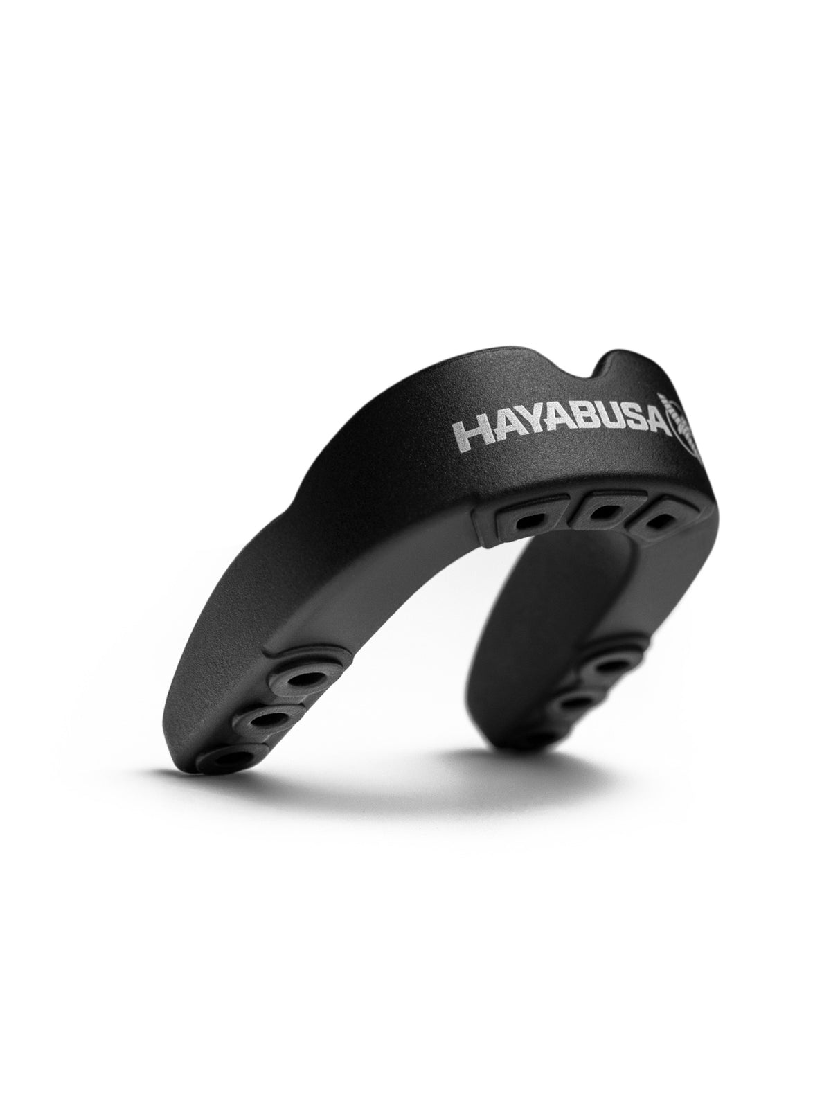 Hayabusa Combat Mouth Guard, black/red, image 2