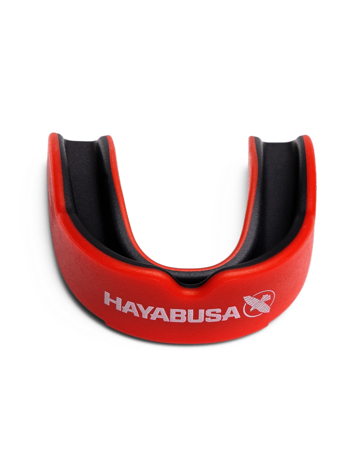 Hayabusa Combat Mouth Guard, red/black, main image