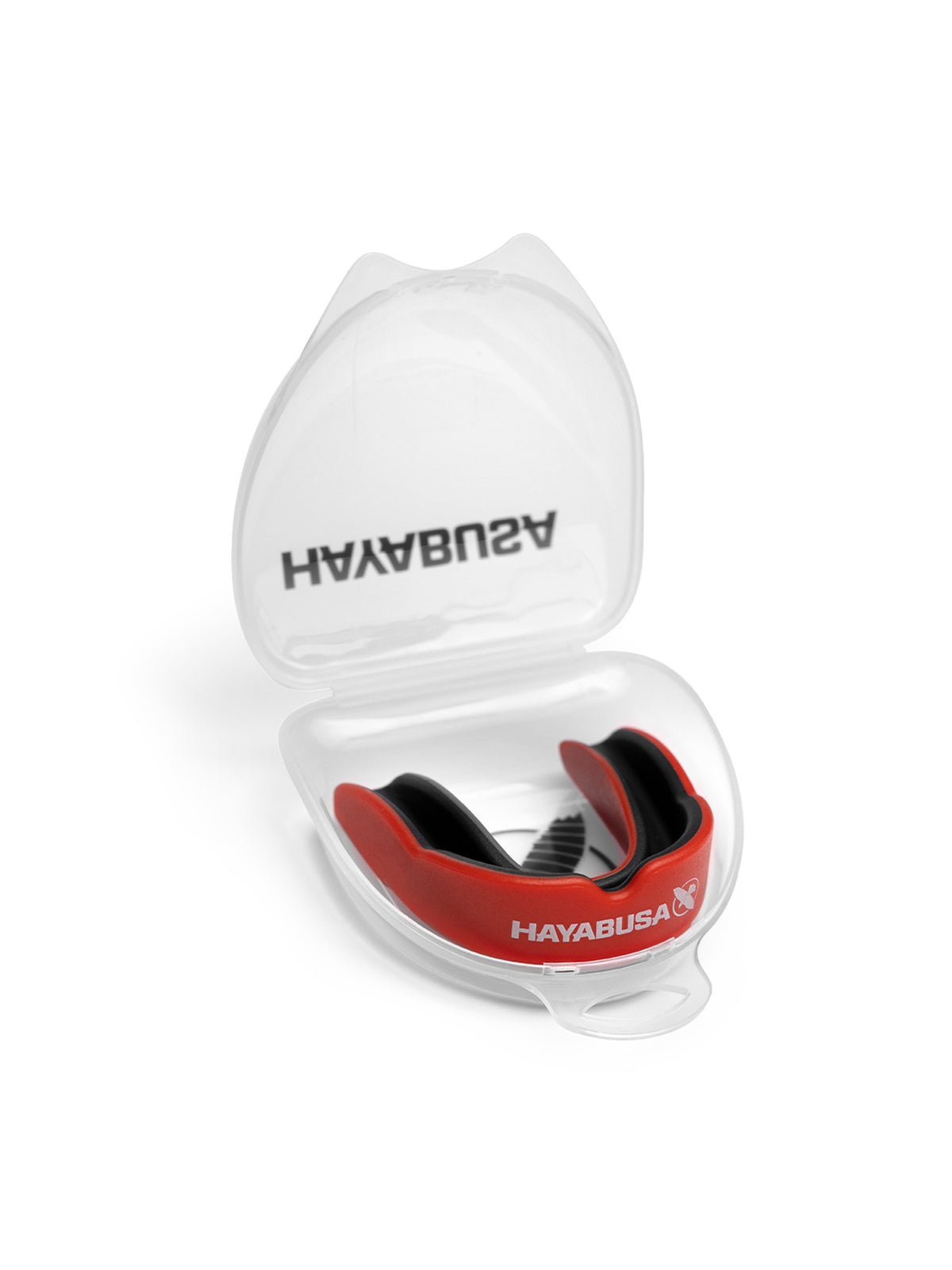 Hayabusa Combat Mouth Guard – Red/Black Adult