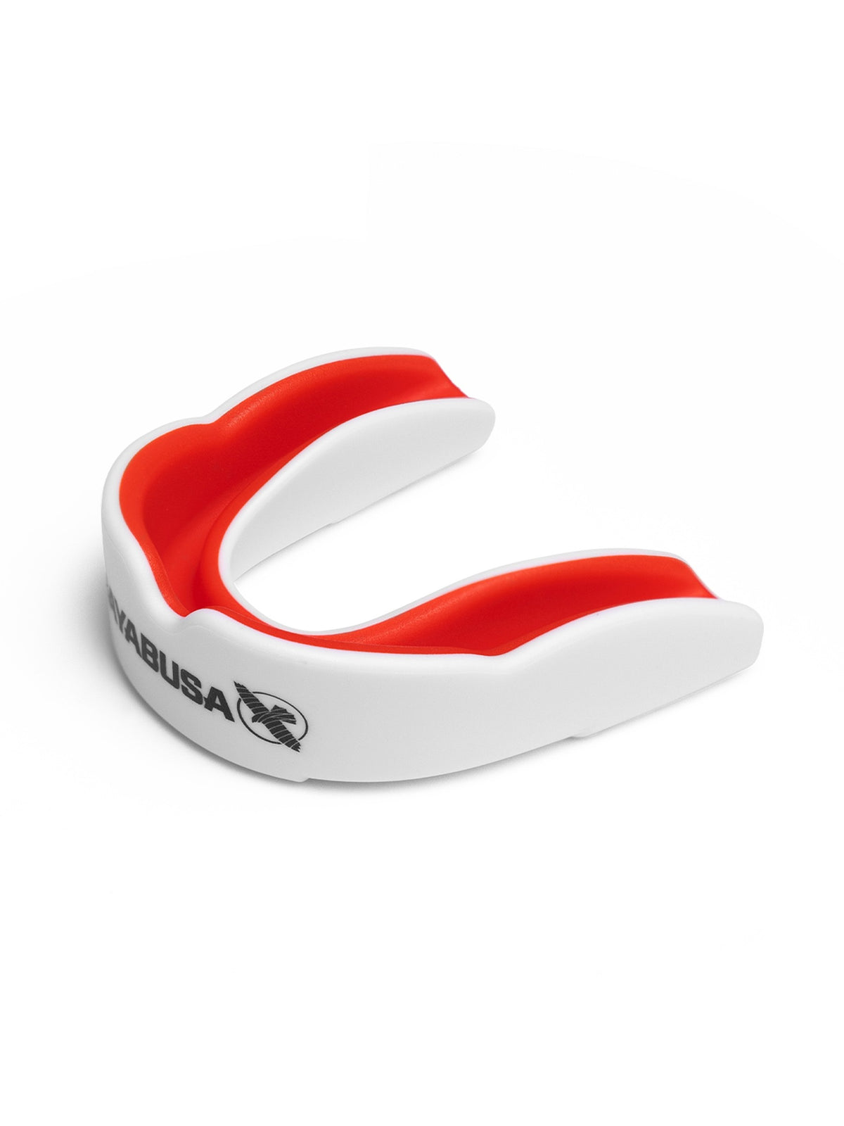 Hayabusa Combat Mouth Guard, white/red, image 3
