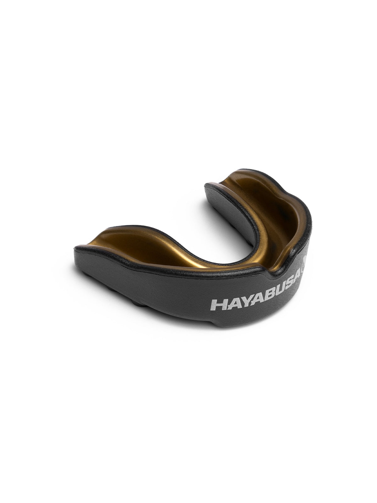 Hayabusa Combat Youth Mouth Guard, black/gold, image 4