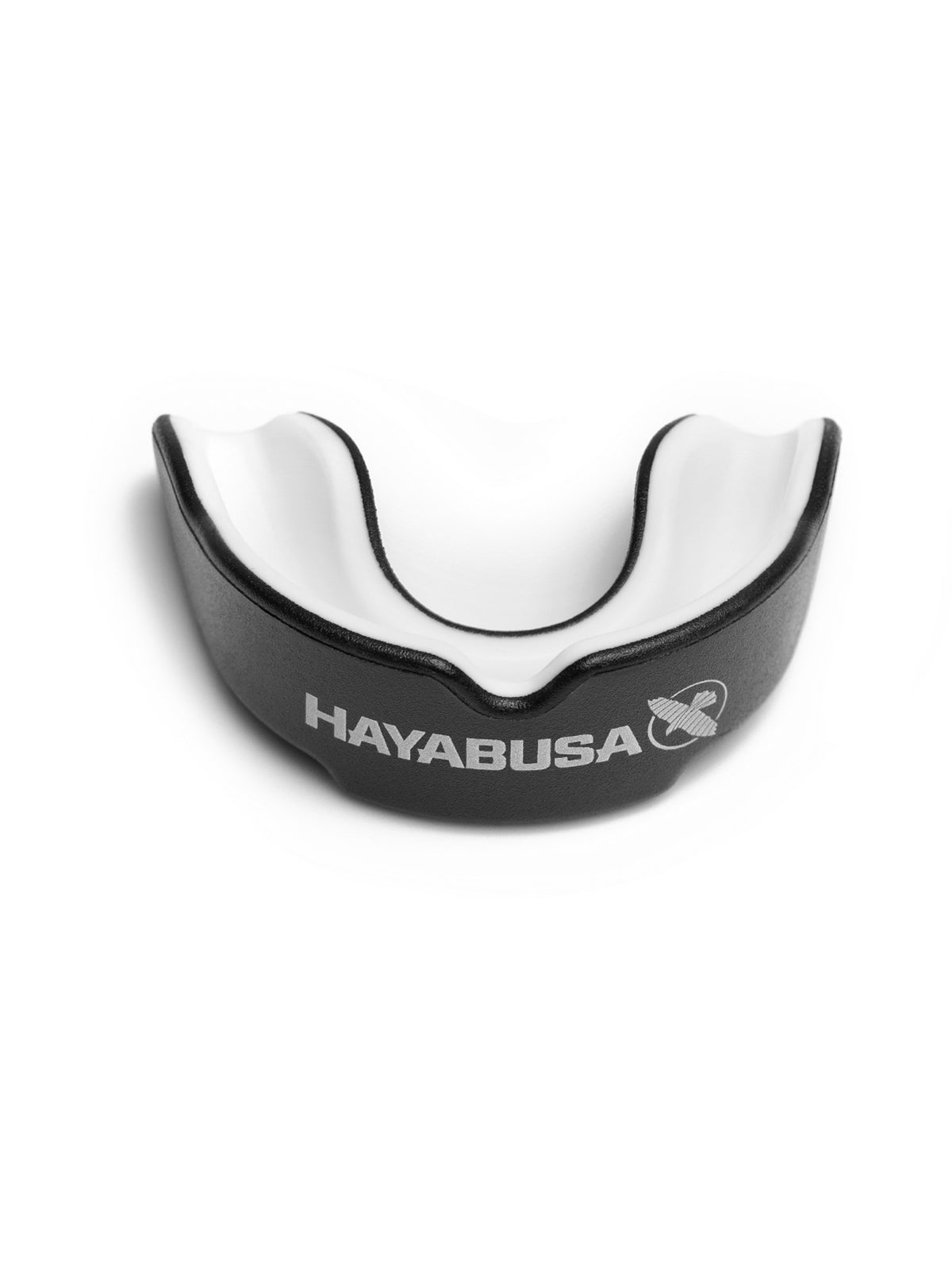 Hayabusa Combat Youth Mouth Guard - Black/White