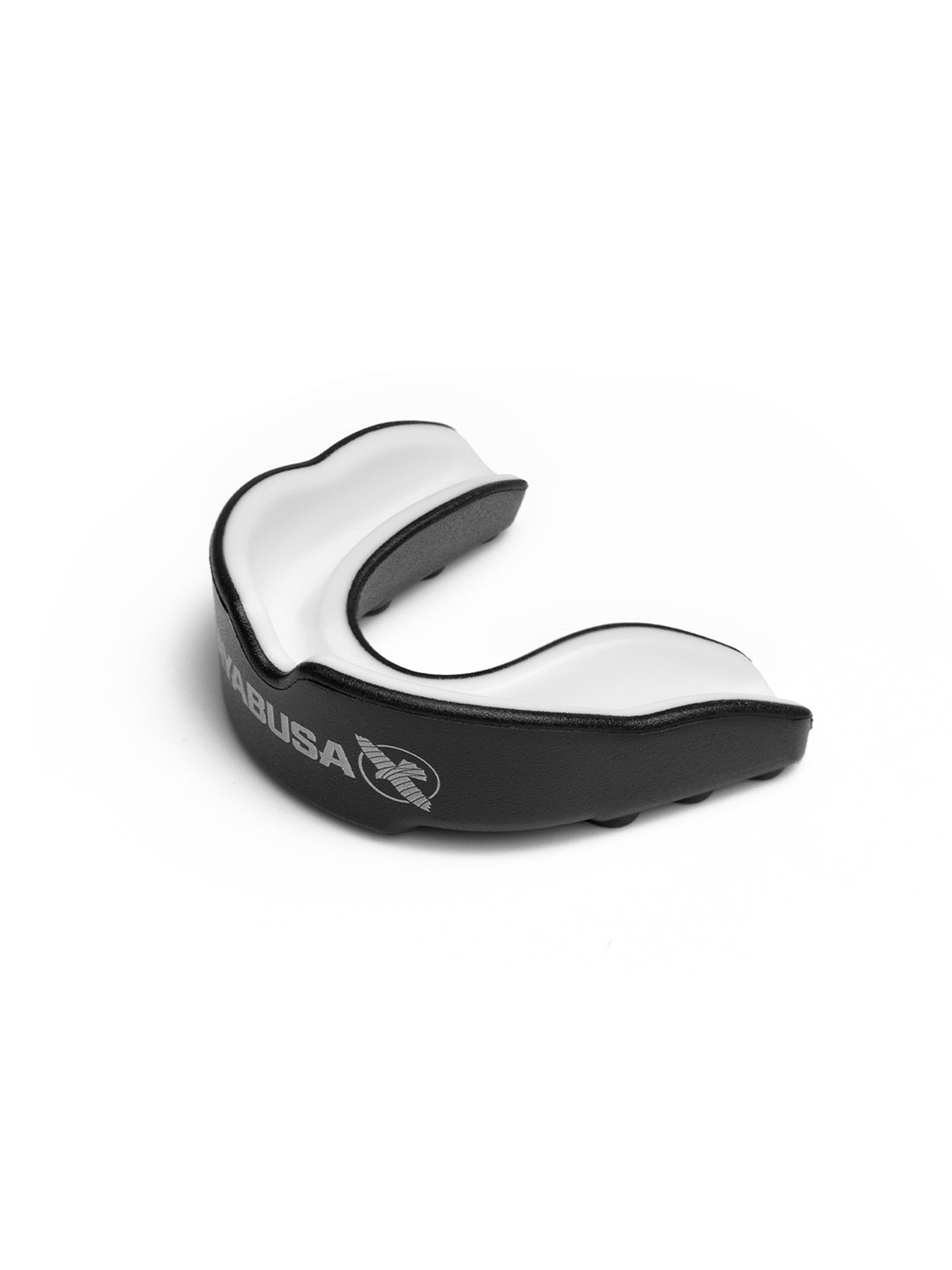 Hayabusa Combat Youth Mouth Guard - Black/White Detail