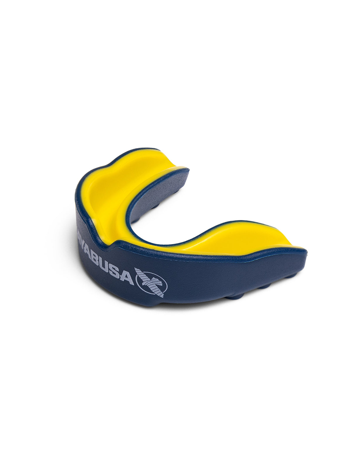 Hayabusa Combat Youth Mouth Guard, navy/yellow, image 3