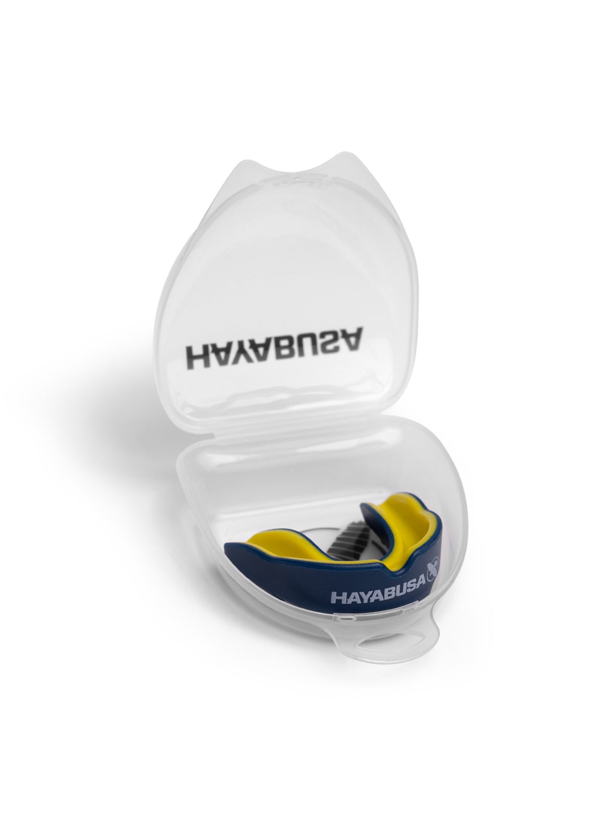 Hayabusa Combat Youth Mouth Guard, navy/yellow, image 5