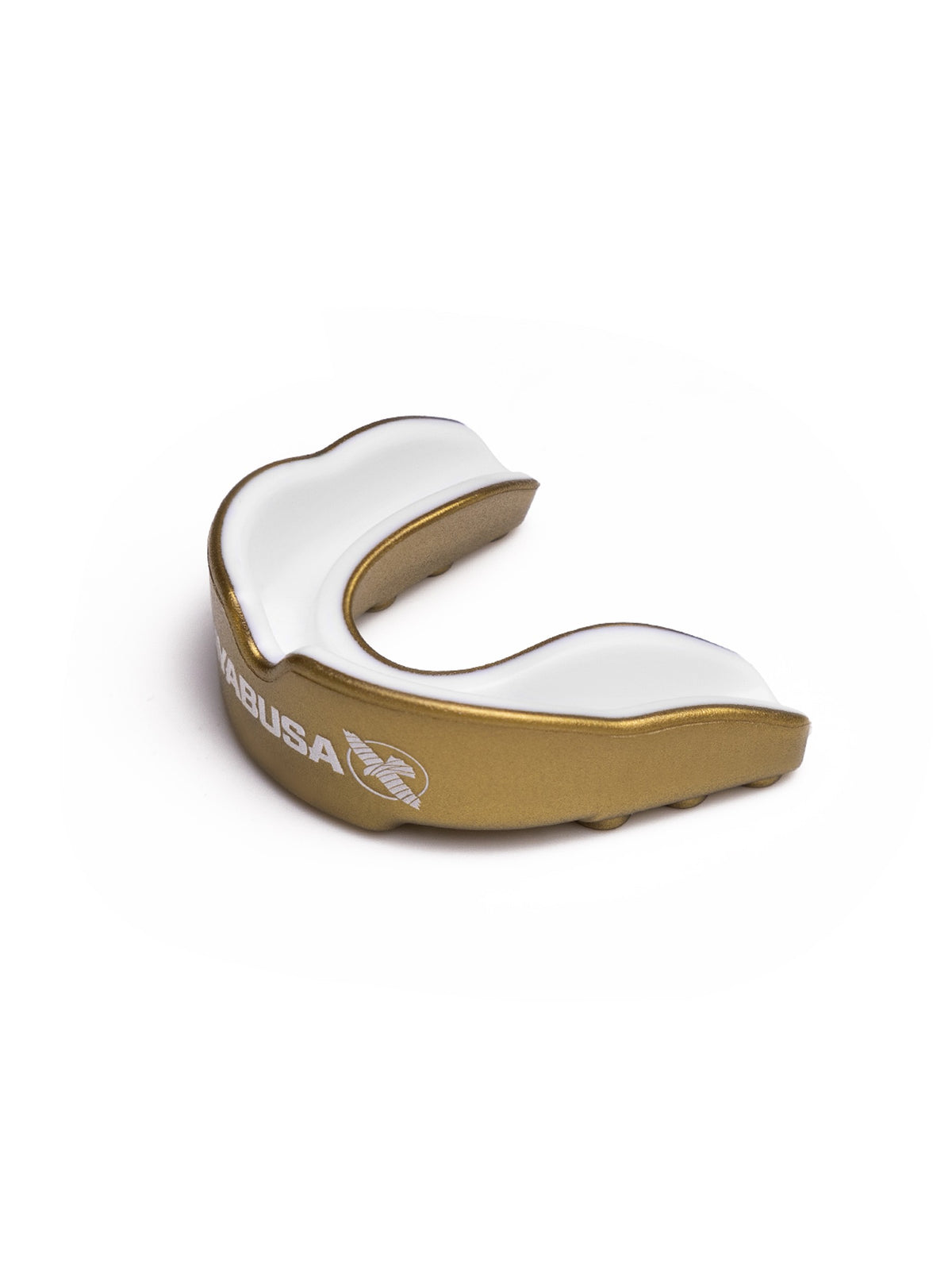 Hayabusa Combat Youth Mouth Guard, gold/white, image 3