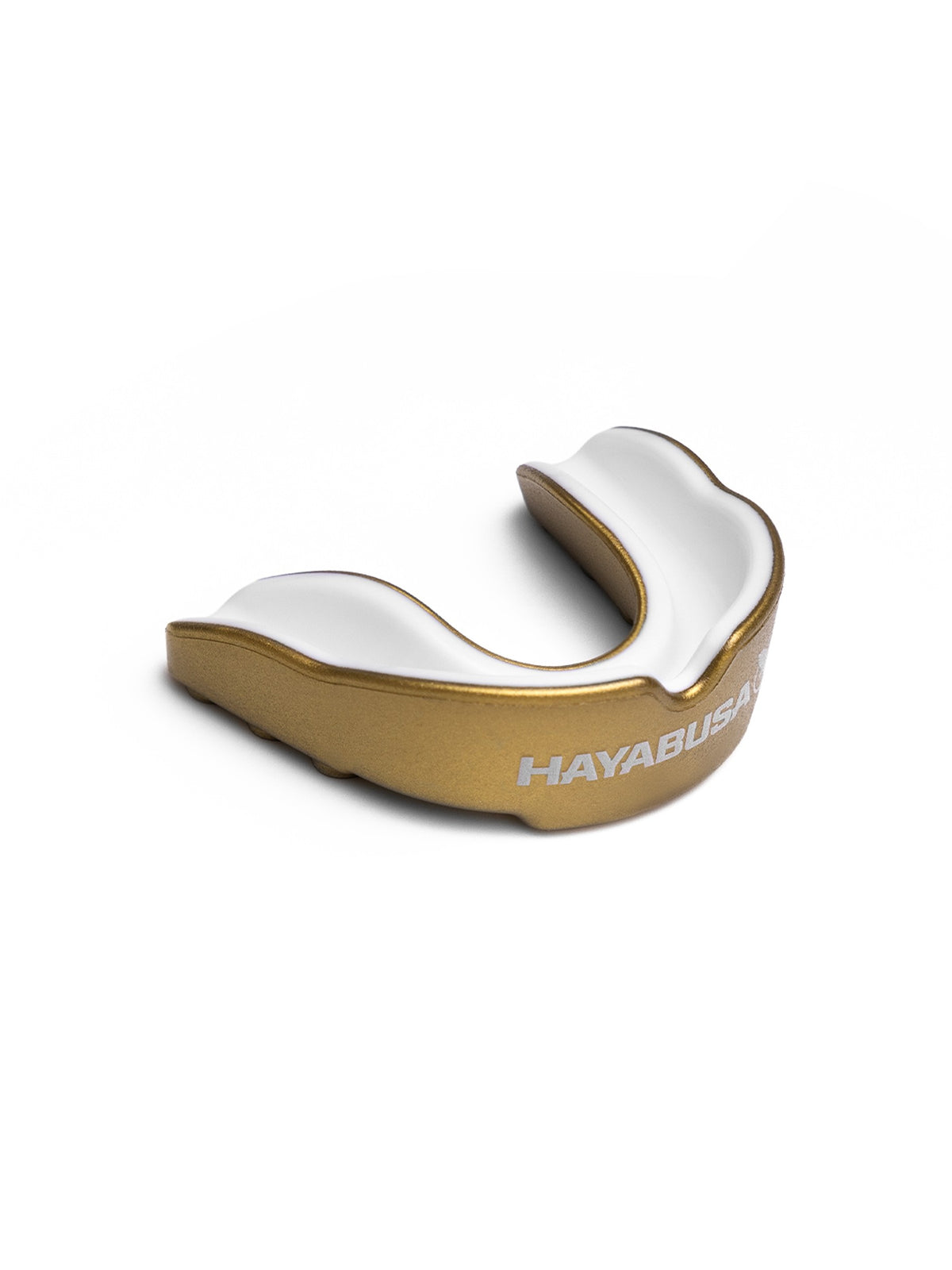 Hayabusa Combat Youth Mouth Guard, gold/white, image 4