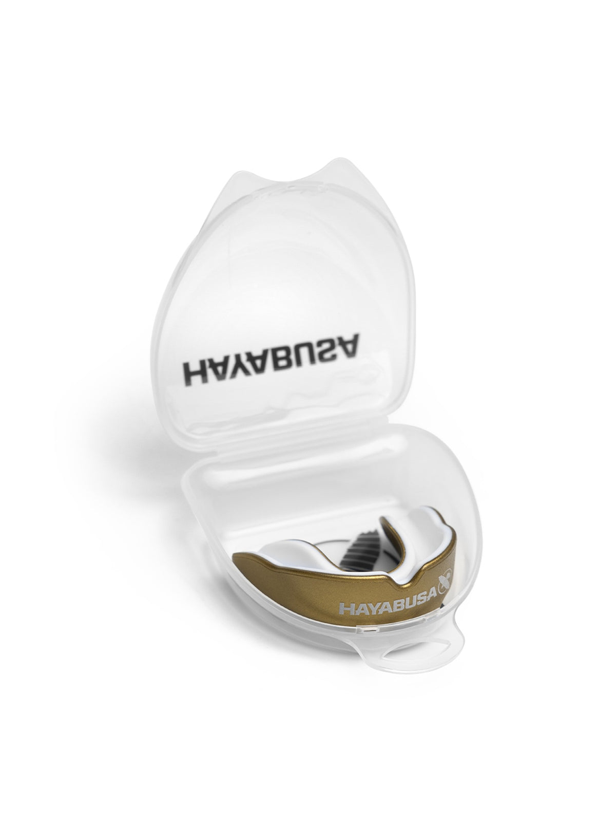 Hayabusa Combat Youth Mouth Guard, gold/white, image 5