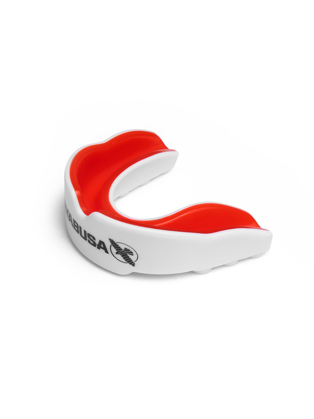 Hayabusa Combat Youth Mouth Guard, white/red, image 3