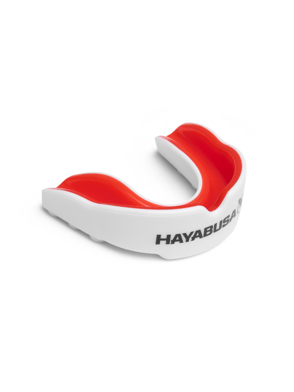 Hayabusa Combat Youth Mouth Guard, white/red, image 4