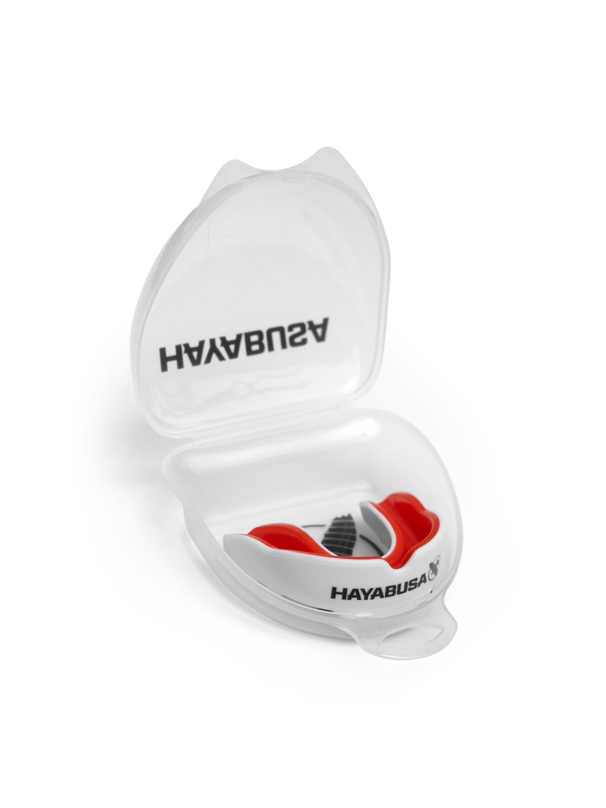 Hayabusa Combat Youth Mouth Guard, white/red, image 5