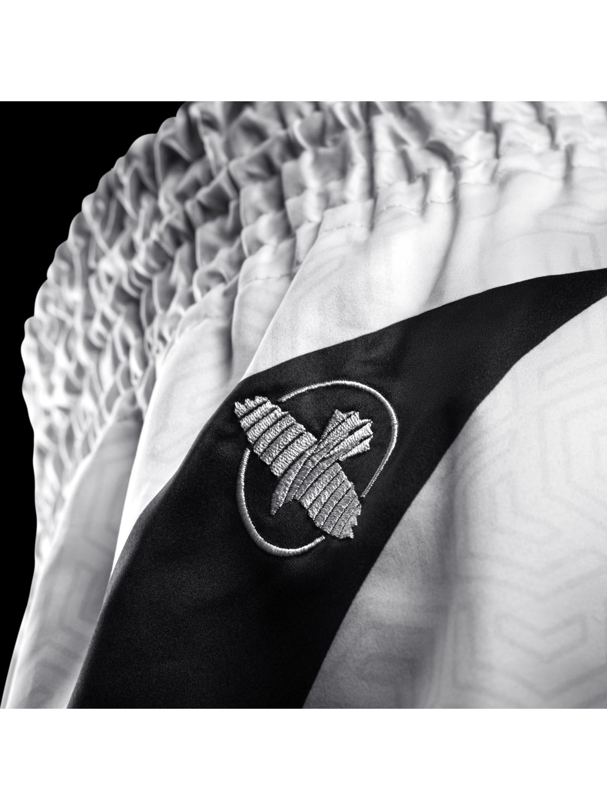 Hayabusa Core Muay Thai Shorts, white, image 6