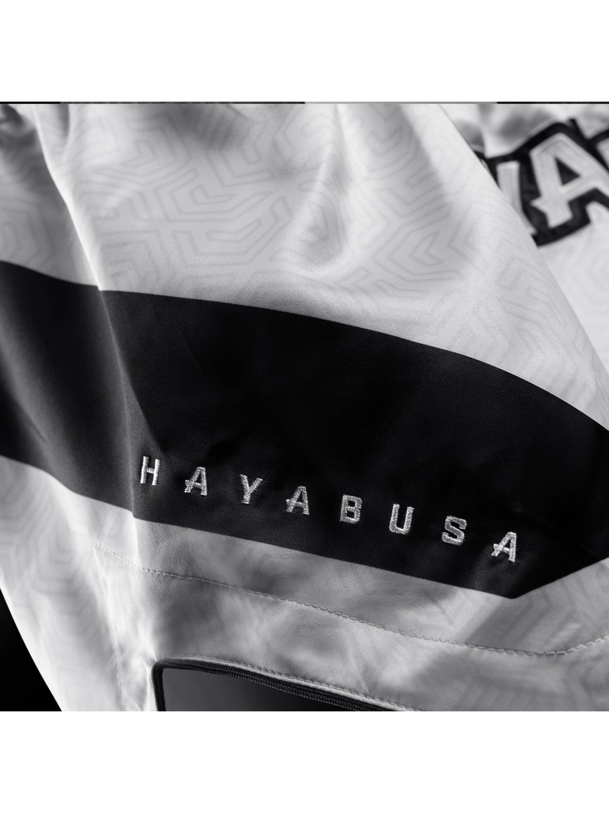Hayabusa Core Muay Thai Shorts, white, image 5