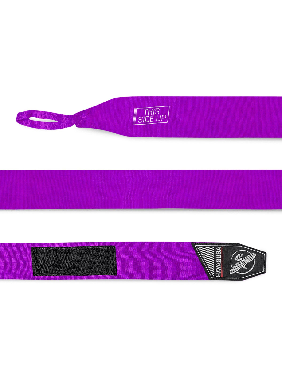 Hayabusa Perfect Stretch Hand Wraps, purple, feature graphic