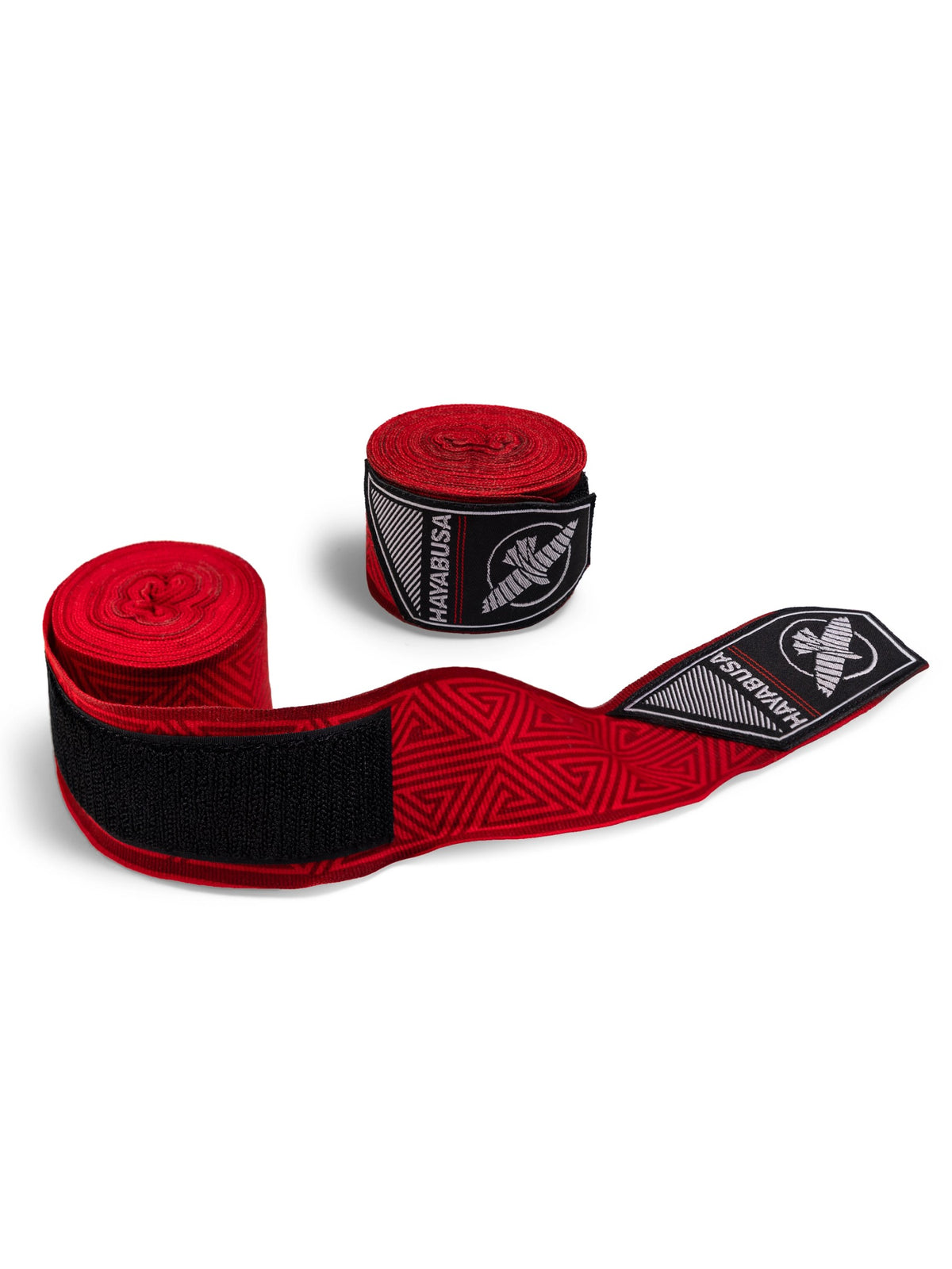 Hayabusa Perfect Stretch Hand Wraps, red tribal, feature graphic