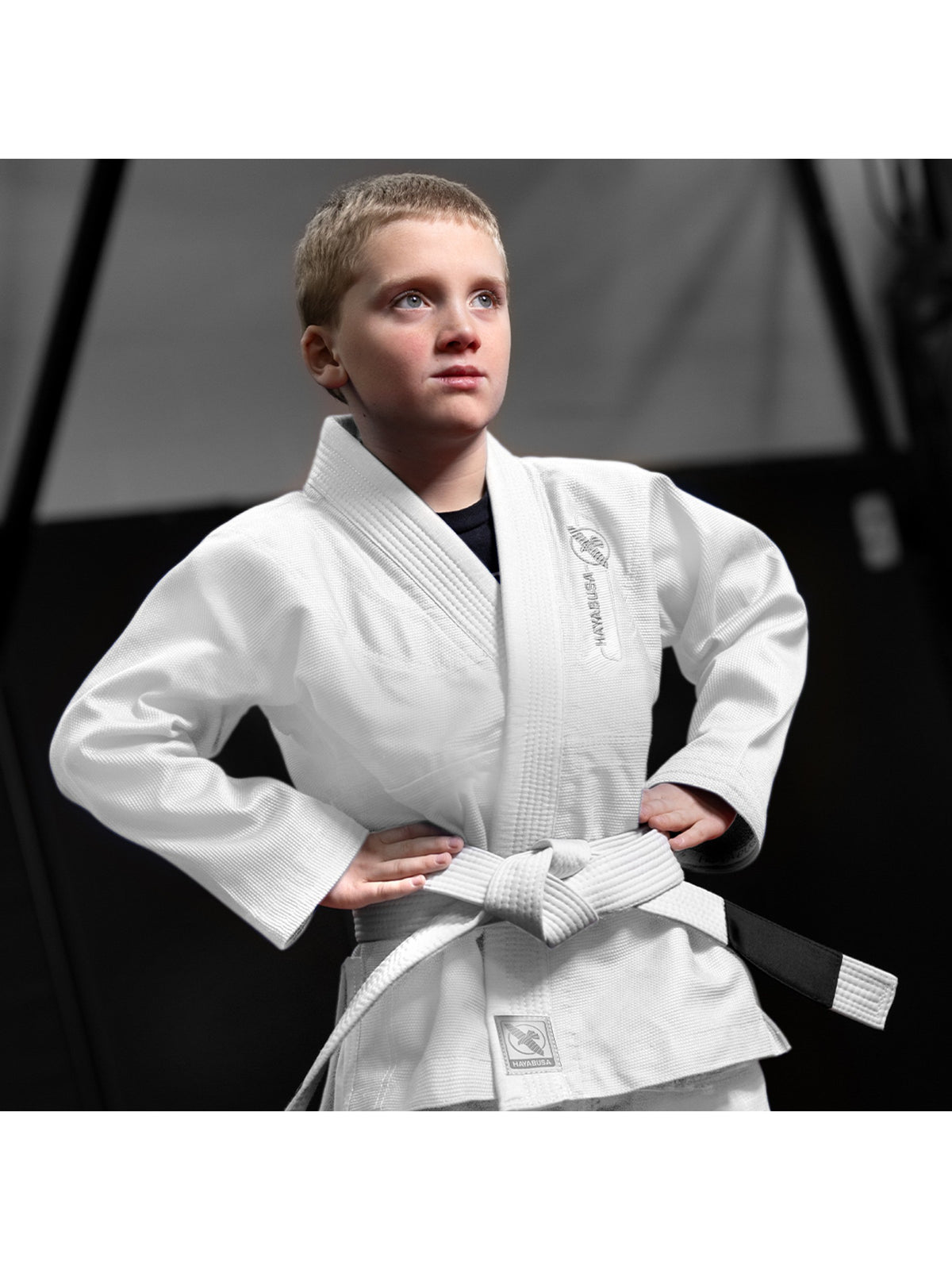 Children's Essential Jiu-Jitsu Gi, white, image 4