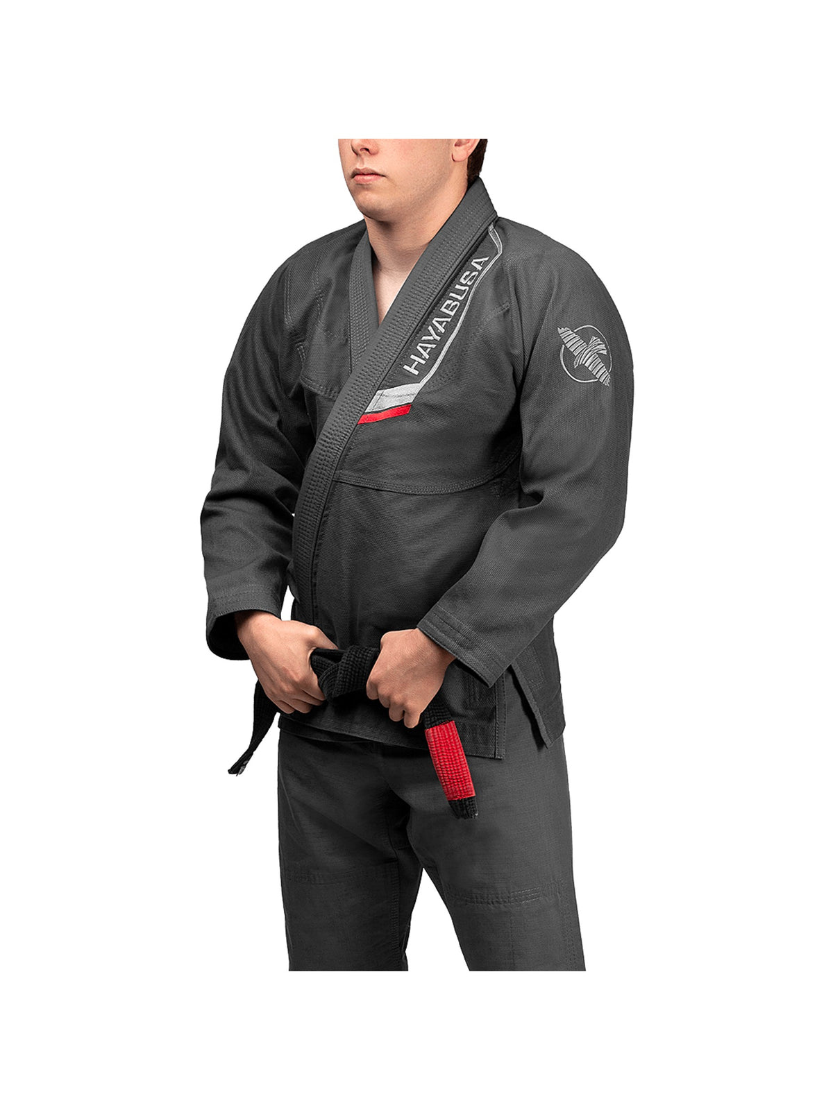 Hayabusa Ultra-Lightweight Jiu-Jitsu Gi, grey, main image