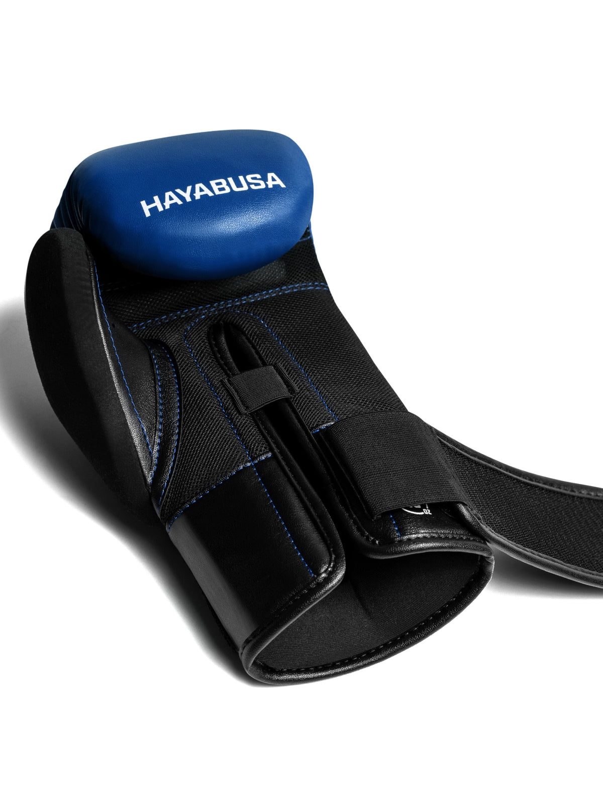 Hayabusa E1 Kids Boxing Gloves, blue/black, image 2
